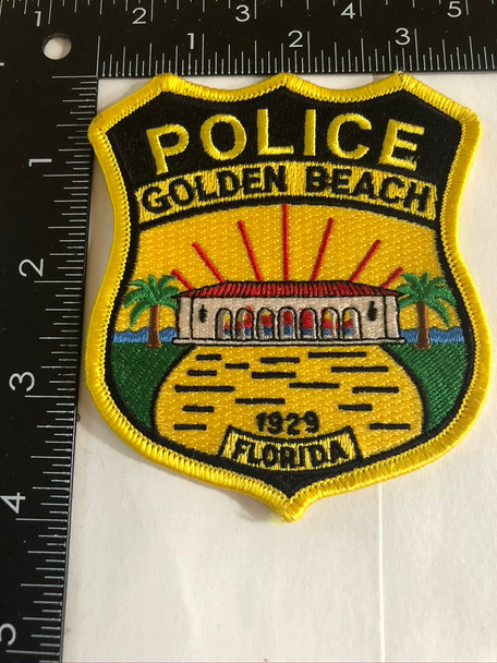 GOLDEN BEACH FL POLICE PATCH