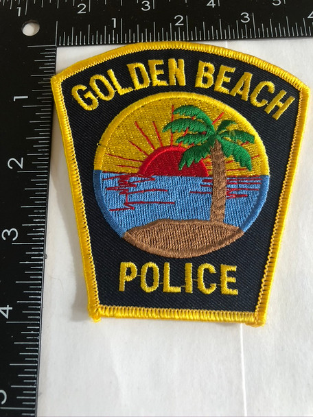 GOLDEN BEACH FL POLICE PATCH 2