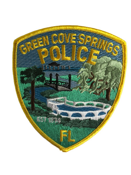 GREEN COVE SPRINGS FL POLICE PATCH