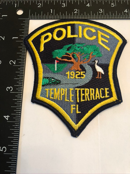 TEMPLE TERRACE FL POLICE PATCH