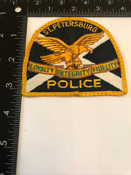 ST. PETERSBURG FL POLICE PATCH  2