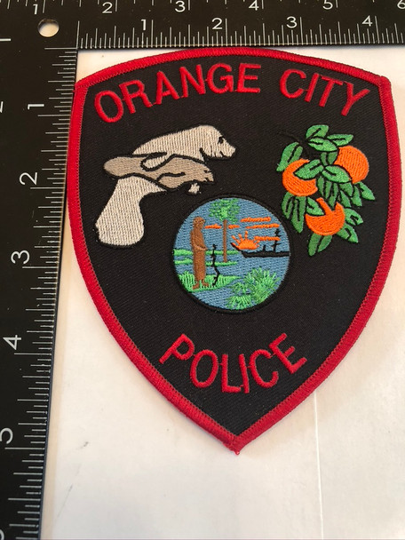 ORANGE CITY FL POLICE PATCH