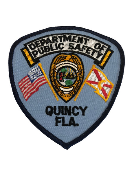 QUINCY FL PUBLIC SAFETY PATCH POLICE