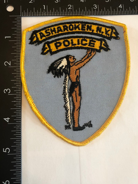 ASHAROKEN NY POLICE PATCH