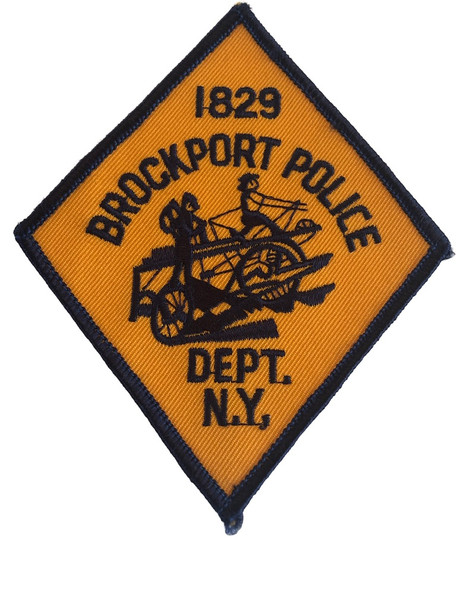 BROCKPORT NY POLICE PATCH