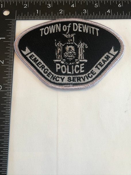 DEWITT NY POLICE EMERGENCY SERVICE TEAM PATCH
