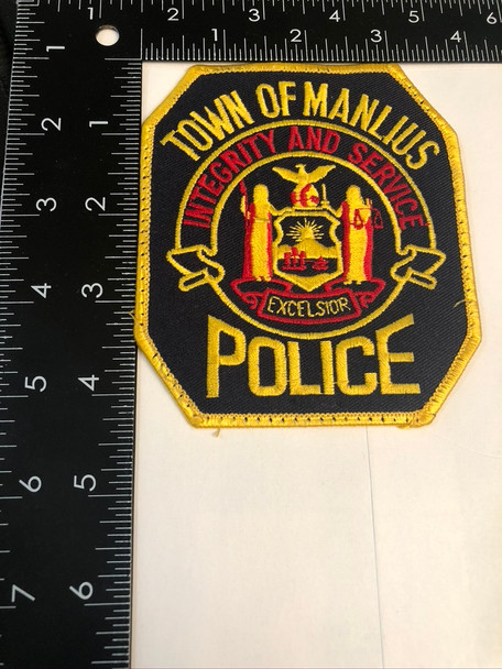 MANLIUS NY POLICE PATCH