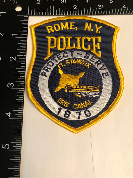 ROME NY POLICE PATCH