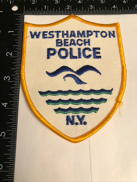 WESTHAMPTON BEACH NY POLICE PATCH