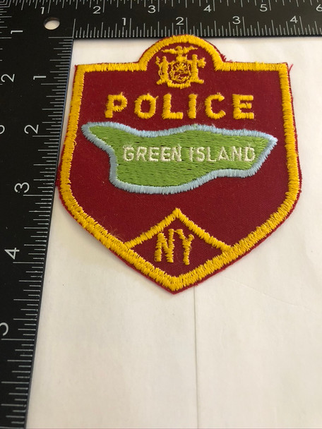 GREEN ISLAND NY POLICE PATCH 2