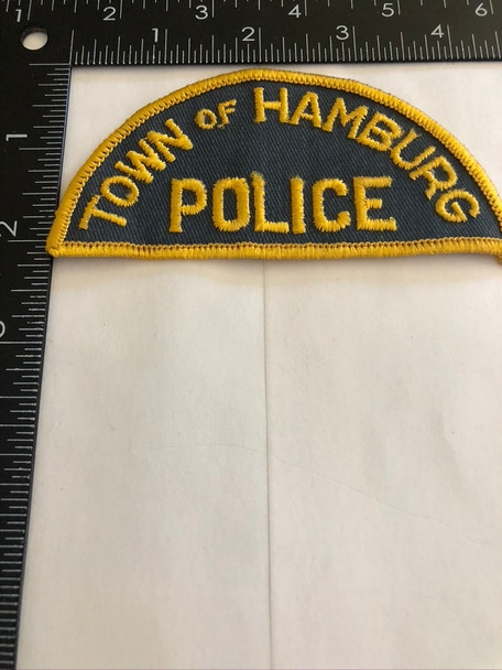 HAMBURG NY POLICE PATCH OLD SCHOOL