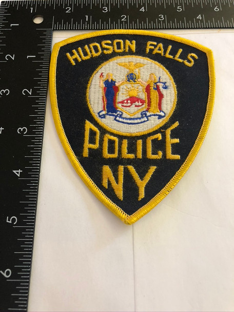 HUDSON FALLS NY POLICE PATCH