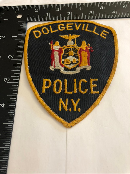 DODGEVILLE NY POLICE PATCH