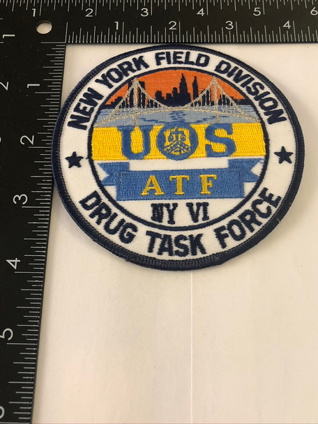 ATF NY DIV. TASK FORCE PATCH