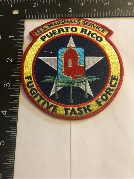 U.S. MARSHALS SERVICE PUERTO RICO FUGITIVE PATCH