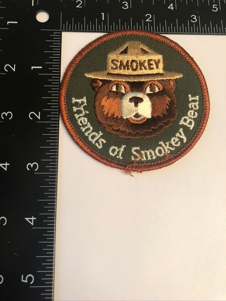 FRIENDS OF SMOKEY THE BEAR PATCH