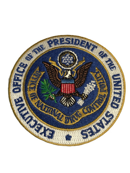 OFFICE OF THE PRESIDENT DRUG CZAR PATCH