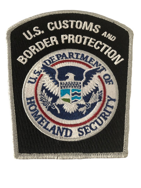 U.S. CUSTOMS & BORDER PROTECTION POLICE PATCH