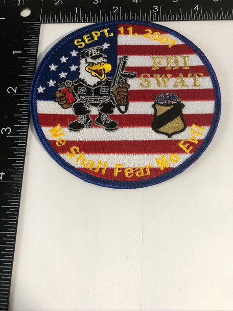 FBI SWAT 9-1-1 POLICE PATCH