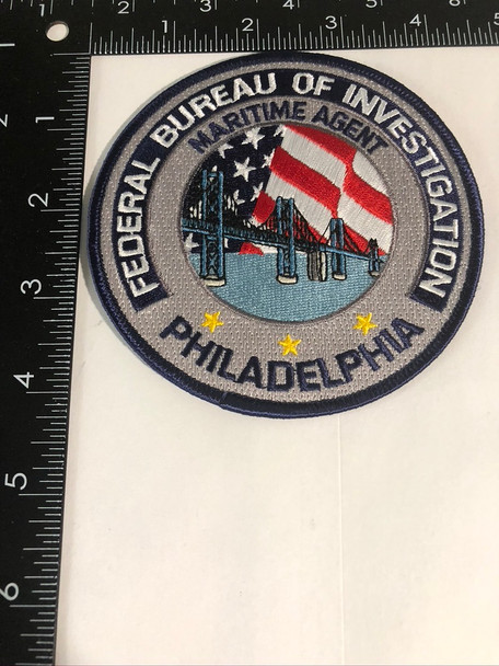 FBI PHILADELPHIA POLICE PATCH