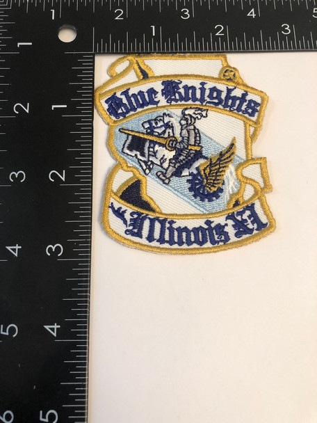 BLUE KNIGHTS OF ILLINOIS POLICE PATCH SM