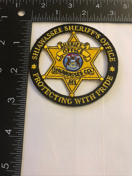 SHIAWASSEE SHERIFFS MI POLICE PATCH