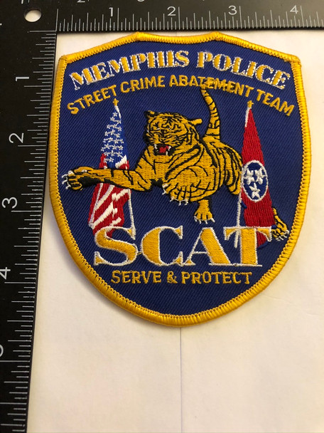 MEMPHIS TN POLICE STREET CRIMES PATCH