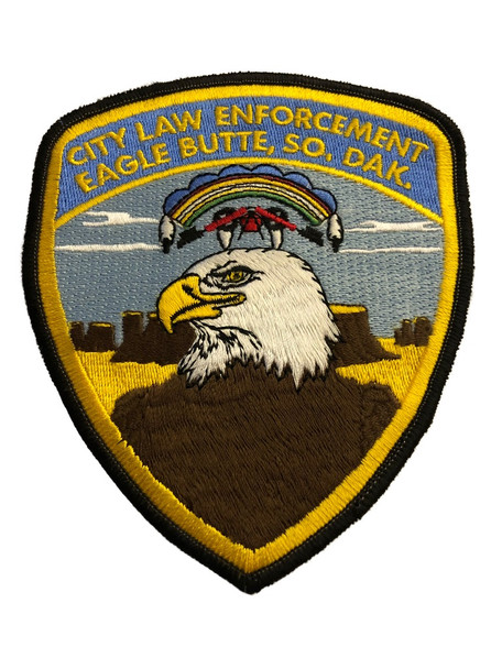 EAGLE BUTTE SD POLICE PATCH