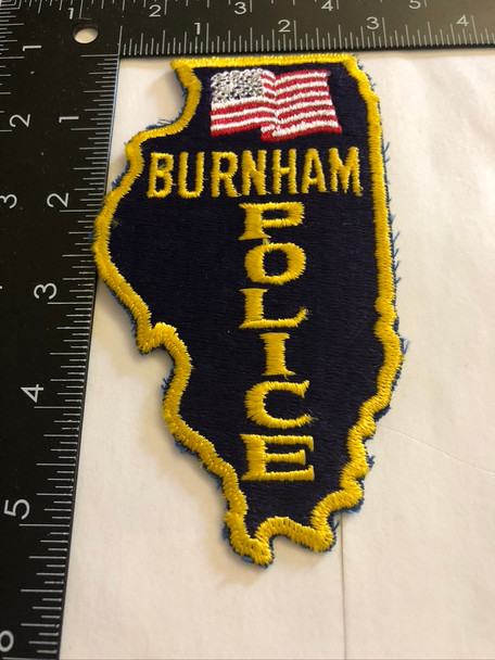 BURNHAM IL POLICE PATCH