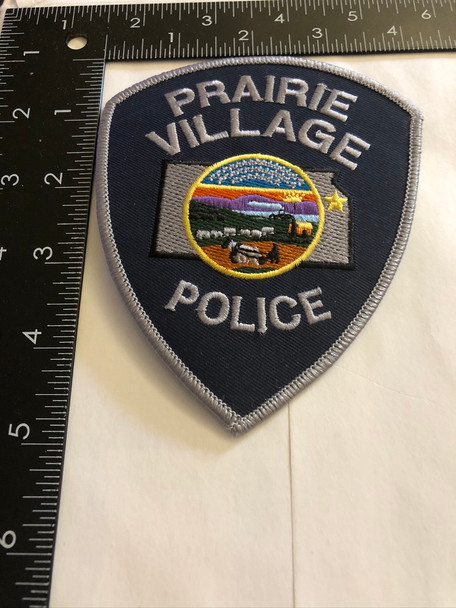 PRAIRIE VILLAGE POLICE PATCH