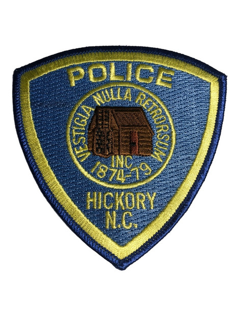 HICKORY NC POLICE PATCH  FREE SHIPPING!