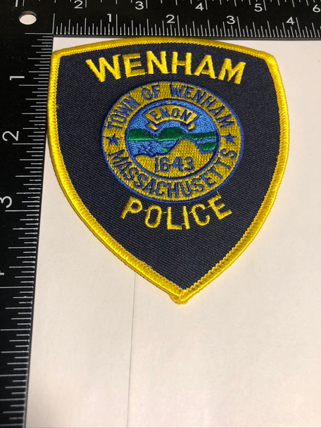 WENHAM MA POLICE PATCH FREE SHIPPING! 