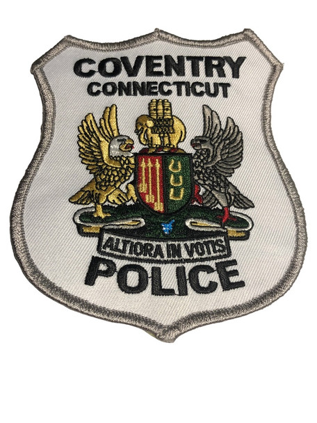 COVENTRY CT POLICE PATCH FREE SHIPPING! 