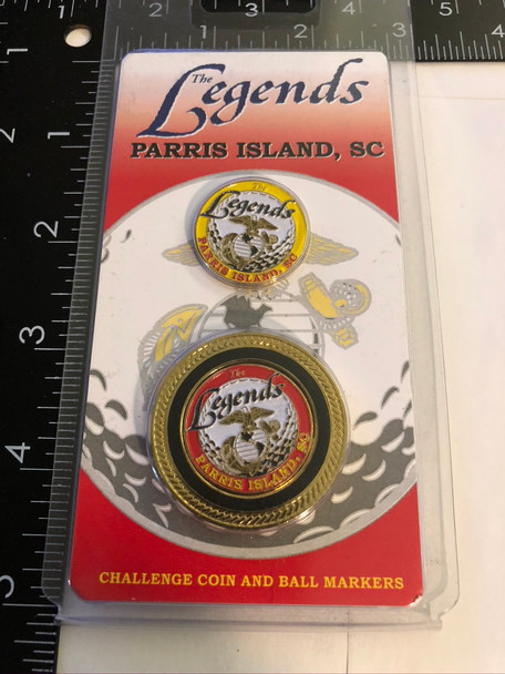 THE LEGENDS BALL MARKER COIN FREE SHIPPING! 