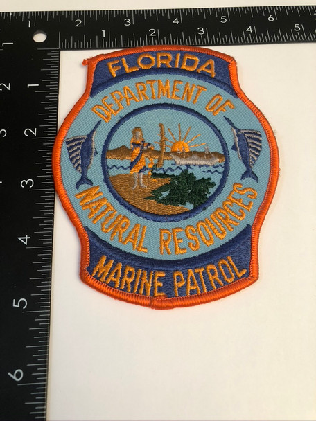 FLORIDA MARINE PATROL POLICE PATCH RARE