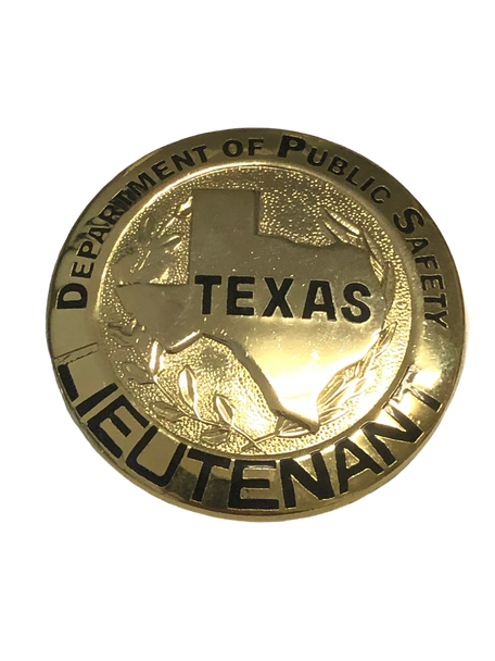 TEXAS DEPT OF PUBLIC SAFETY LT. BADGE