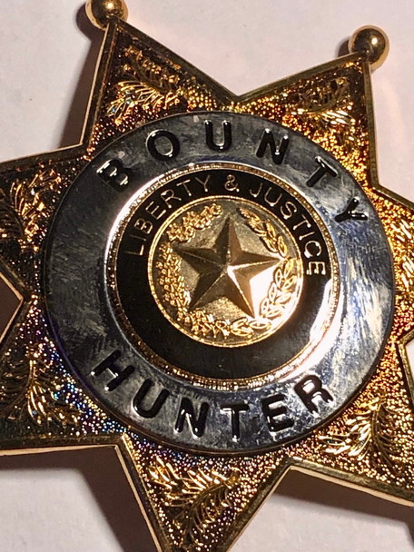 BOUNTY HUNTER STAR BADGE