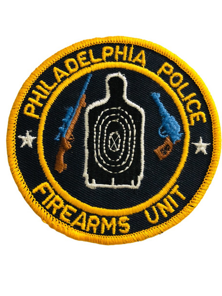 PHILADELPHIA POLICE FIREARMS UNIT  PATCH