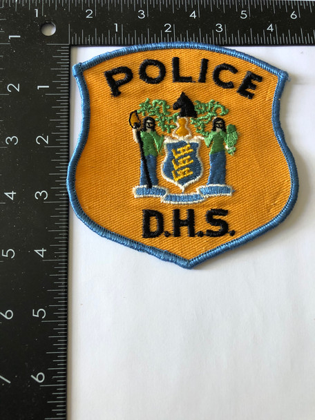 NEW JERSEY D.H.S. POLICE NJ PATCH RARE