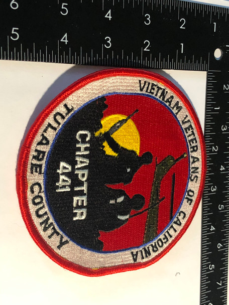 Vietnam Veterans of California TULARE COUNTY Chapter PATCH