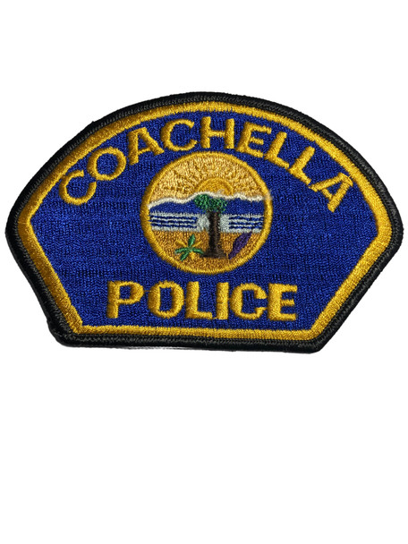 COACHELLA POLICE CA PATCH 