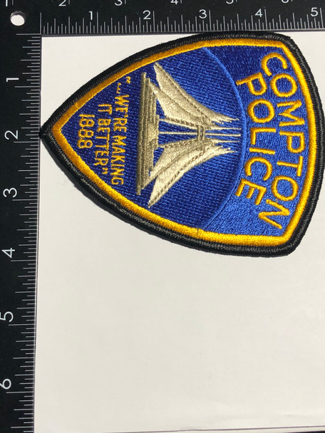 COMPTON  POLICE CA PATCH 