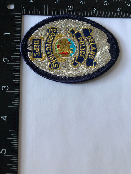 DELANO CORRECTIONS BADGE POLICE CA PATCH