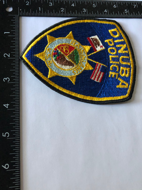 DINUBA POLICE CA PATCH