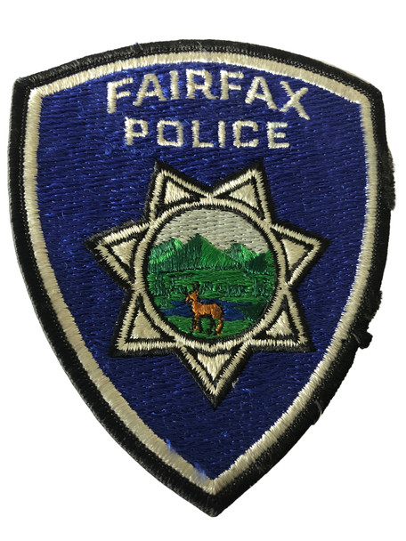 FAIRFAX POLICE CA  PATCH 