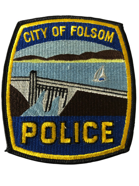 FOLSOM POLICE CA  PATCH 