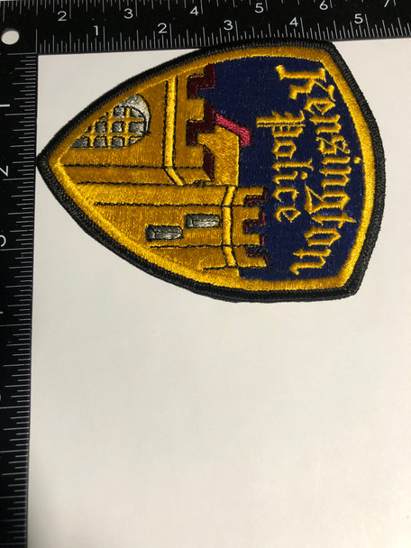 KENSINGTON   POLICE CA PATCH 