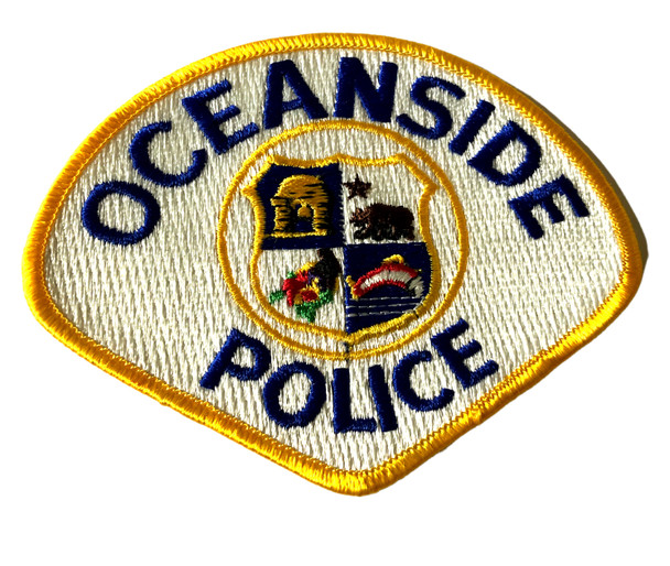 OCEANSIDE  POLICE CA PATCH 