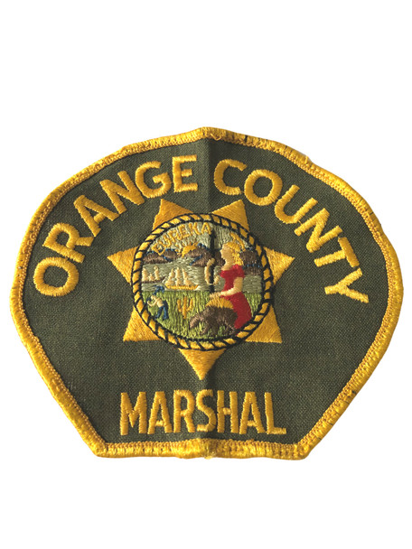 ORANGE COUNTY MARSHAL  POLICE CA PATCH 