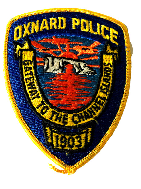 OXNARD  POLICE CA PATCH 
